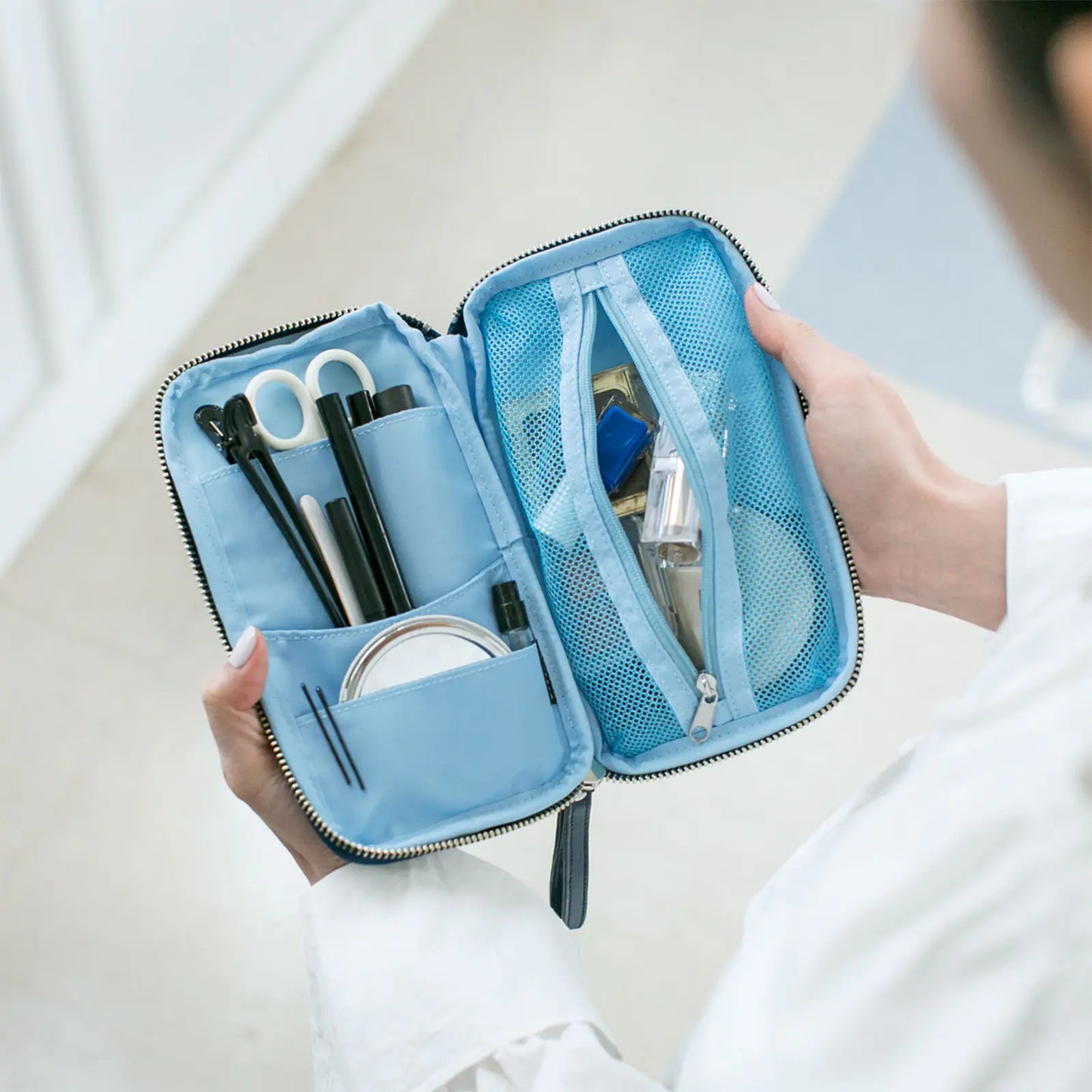 Hiroko Kubota: Aurora Duty Small Drawer Pouch,  Hobonichi Small Drawer Pouch