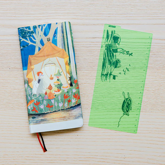 Hobonichi Moomin 2025,  Hobonichi Techo 2025 weeks (Weekly Planner) custom edition - Moomin -  Weeks Hardcover Book (Japanese) - 2025 January Start