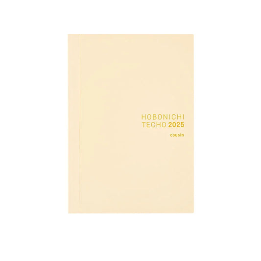 Hobonichi Techo 2025 English Cousin Book (January Start) A5 Size / Daily / Jan start / Mon start