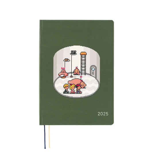Hobonichi Techo 2025 MOTHER: You come buying? You can sell, too. HON / A5 Size / Daily / Jan start / Mon start - Japanese Edition