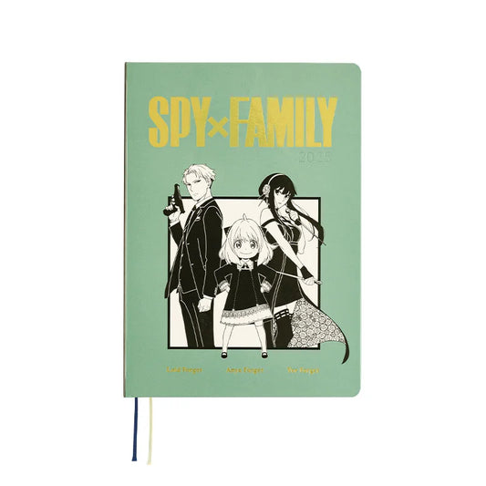 Hobonichi Techo 2025 SPY x FAMILY: Forger Family HON / A5 Size / Daily / Jan start / Mon start - English Edition