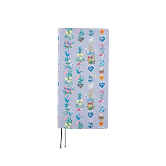 Sale! Hobonichi Techo 2025 Yumi Kitagishi: Beautiful Wallpaper Weeks Hardcover Book / Weekly Horizontal / January start / Monday start - English Edition