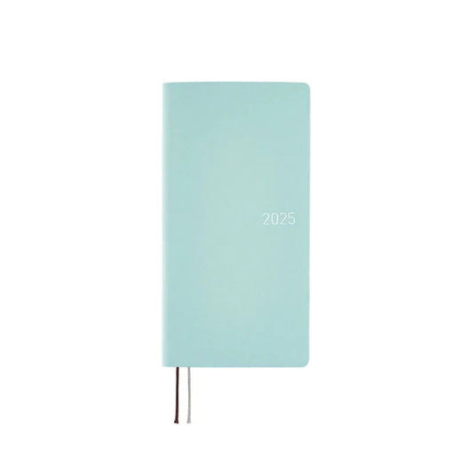 Hobonichi Techo 2025 Smooth: Vanilla Soda Weeks Softcover Book / Weekly Horizontal / January start / Monday start - English Edition