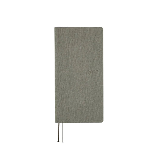 Sale! Hobonichi Techo 2025 Colors: Smoke Gray Weeks Hardcover Book / Weekly Horizontal / January start / Monday start - English Edition