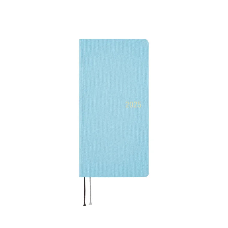Hobonichi Techo 2025 Colors: Lemon Water Weeks Hardcover Book / Weekly Horizontal / January start / Monday start - English Edition