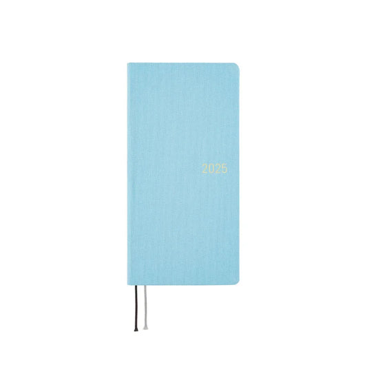 Hobonichi Techo 2025 Colors: Lemon Water Weeks Hardcover Book / Weekly Horizontal / January start / Monday start - English Edition