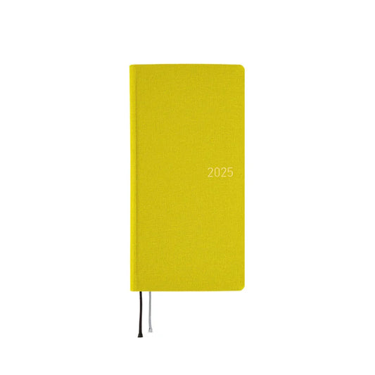 Hobonichi Weeks MEGA,  Hobonichi Techo 2025 Colors: Pistachio Weeks Mega Hardcover Book / Weekly Horizontal / January start / Monday start - English Edition