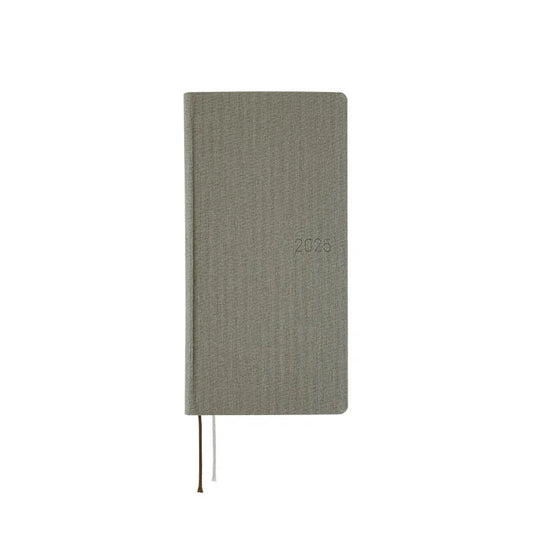 Sale! Hobonichi Weeks MEGA,  Hobonichi Techo 2025 Colors: Smoke Gray Weeks Mega Hardcover Book / Weekly Horizontal / January start / Monday start - English Edition
