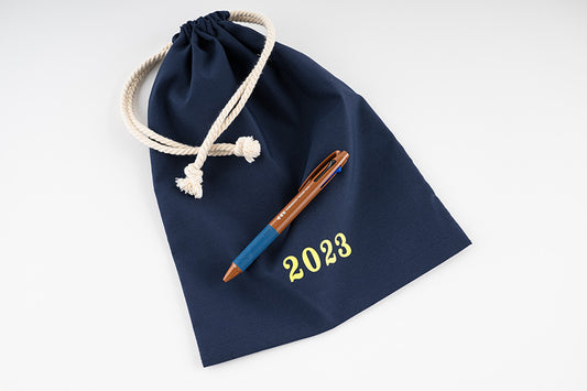 Hobonichi Store Exclusives 2023, Almost-Precious Item Bag,  3-Color Jetstream Ballpoint Pen, Hobonichi Pen 2023