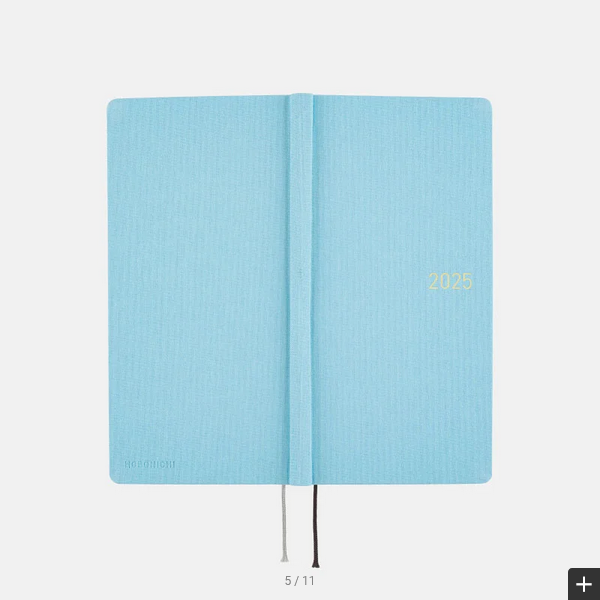 Hobonichi Techo 2025 Colors: Lemon Water Weeks Hardcover Book / Weekly Horizontal / January start / Monday start - English Edition