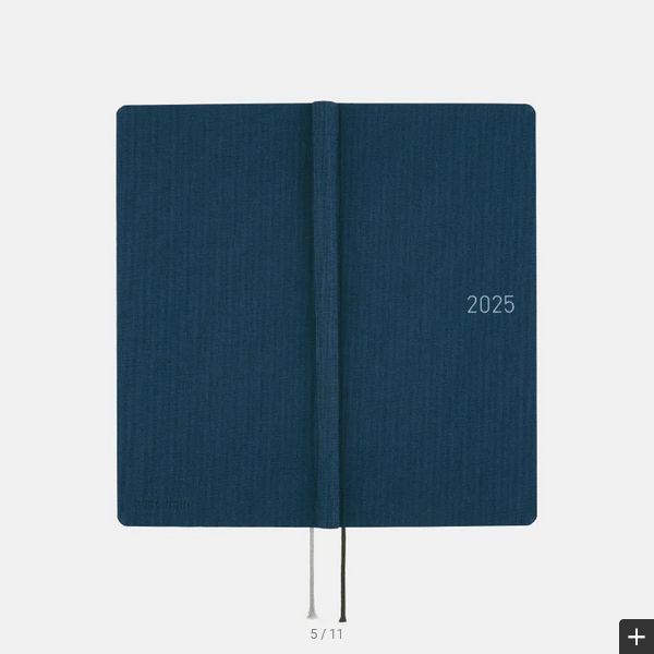 Hobonichi Techo 2025 Colors: Star Dust Weeks Hardcover Book / Weekly Horizontal / January start / Monday start - English Edition