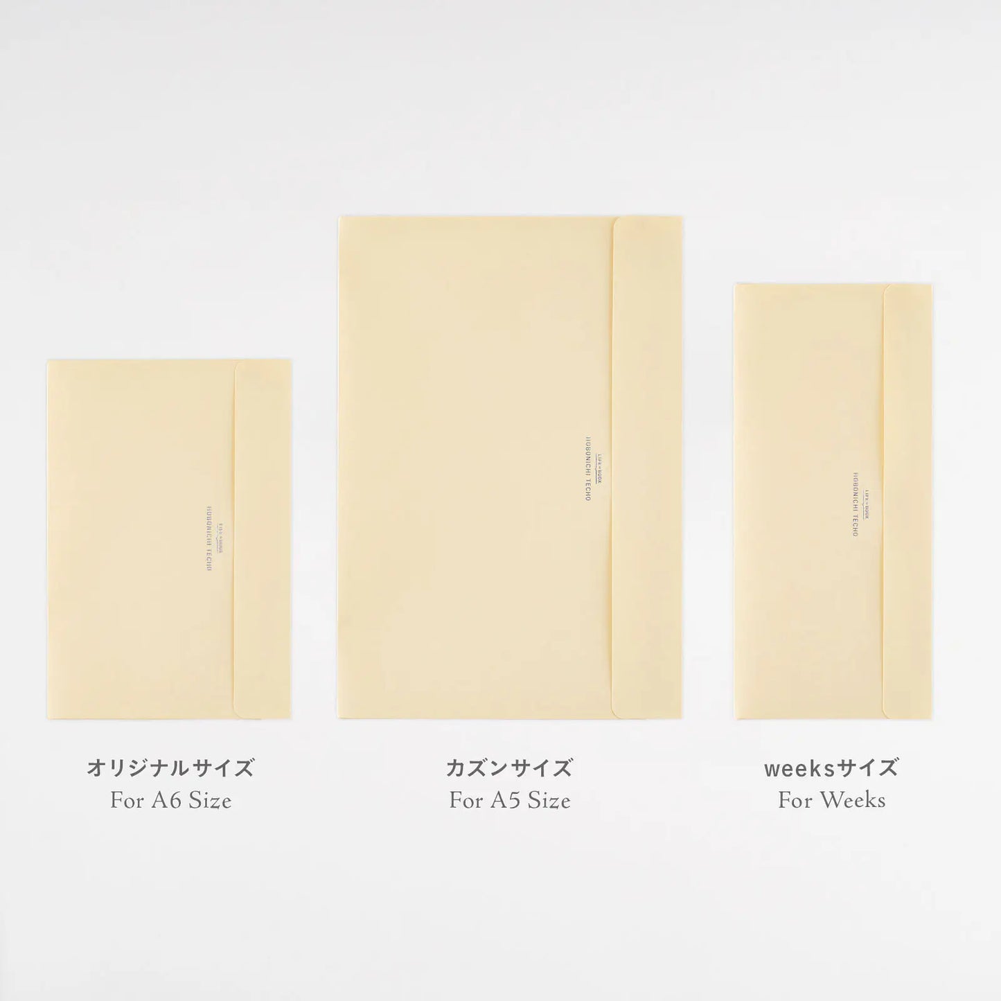 Hobonichi: Pocket Envelope For A6 Size / A5 Size / Weeks, 2027 Hobonichi Accessories
