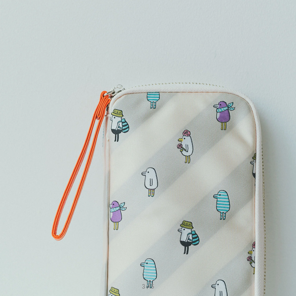 PRE-ORDER Hobonichi: Small Drawer Pouch (Hobotoridori: Toridori-chan)