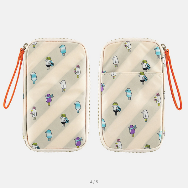 PRE-ORDER Hobonichi: Small Drawer Pouch (Hobotoridori: Toridori-chan)
