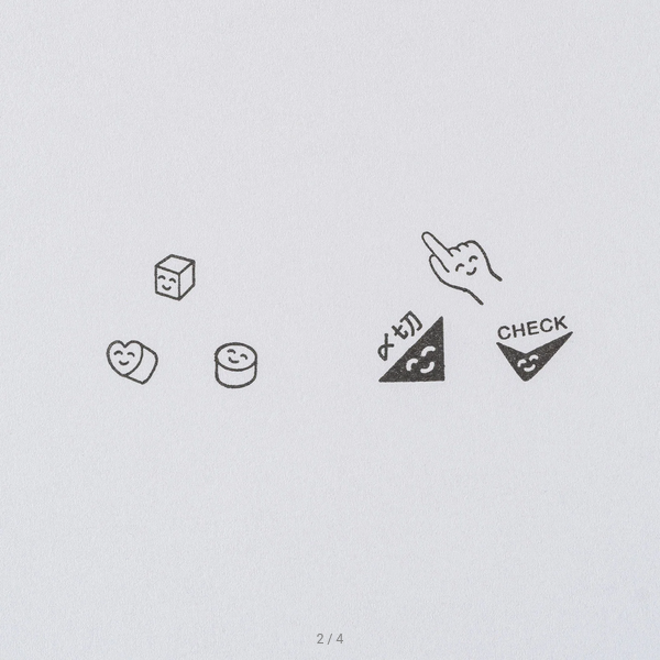Hobonichi: Hobonichi Stamp Set, 2025 Hobonichi Accessories
