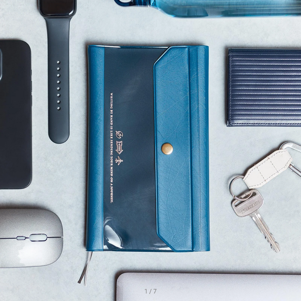 Hobonichi Techo 2025 Alettone (Navy) Weeks Cover (Cover Only)