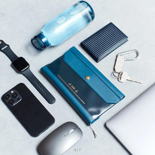 Hobonichi Techo 2025 Alettone (Navy) Weeks Cover (Cover Only)