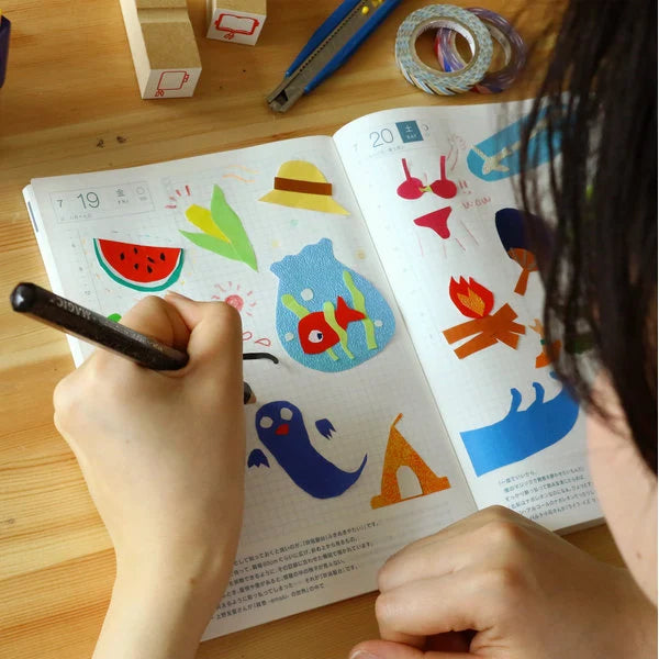 Hobonichi Techo 2025 Cousin Avec Book (July Start) A5 Size / Daily Single 6-month book / Jul start / Mon start