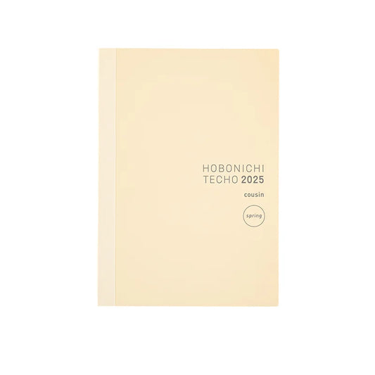 Hobonichi Techo 2025 Spring April Start - Hobonichi Techo 2025 Japanese Cousin Book (April Start) - Japanese Edition -