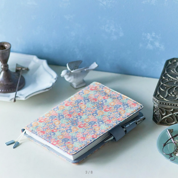 Hobonichi Techo 2025 Liberty Fabrics: Michelle A5 Cousin Size Cover (Cover Only)