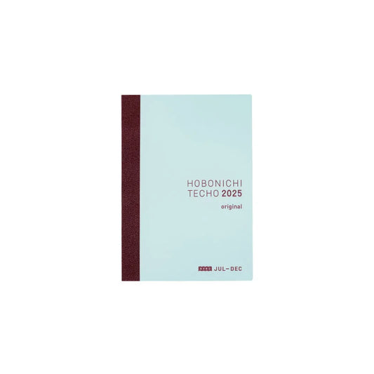 Hobonichi Techo 2025 Original Avec Book (July Start) A6 Size / Daily Single 6-month book / Jul start / Mon start