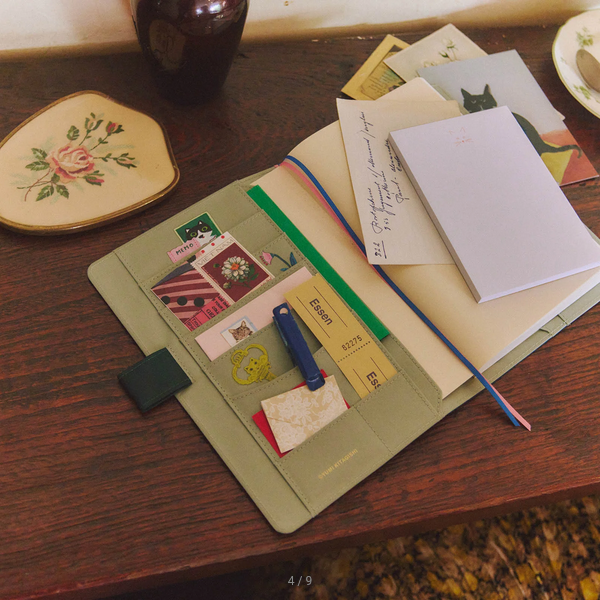 Hobonichi Techo 2025 Yumi Kitagishi: Letter A5 Cousin Size Cover (Cover Only)
