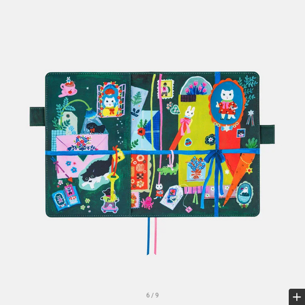 Hobonichi Techo 2025 Yumi Kitagishi: Letter A5 Cousin Size Cover (Cover Only)