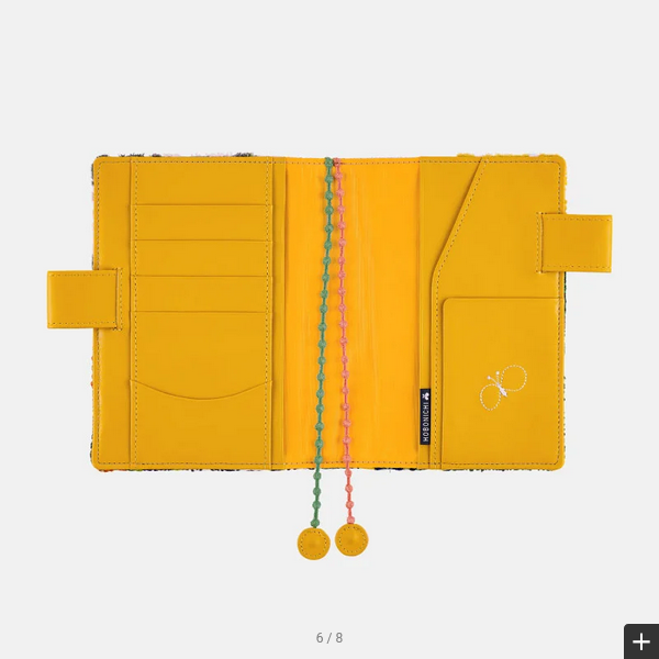 Hobonichi Techo 2025 minä perhonen: piece, (Original Mix) A6 Original Size Cover (Cover Only)