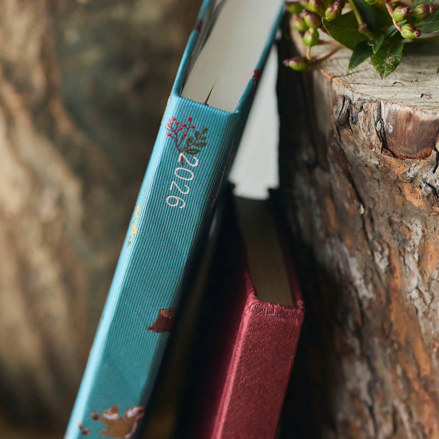 PRE-ORDER Hobonichi Techo 2026 Bow & Tie: In the Forest HON / A5 Size / Daily / Jan start / Mon start - English Edition
