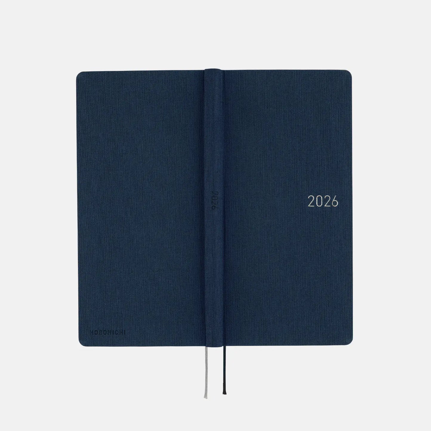PRE-ORDER Weeks MEGA, Hobonichi Techo 2026 Colors: Cosmo Blue Weeks Mega Hardcover Book / Weekly Horizontal / Jan start / Mon start - English Edition