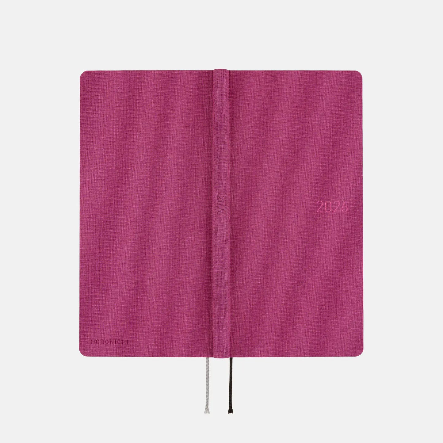 Hobonichi Techo 2026 Colors: Peony Purple Weeks Hardcover Book / Weekly Horizontal / Jan start / Mon start - English Edition