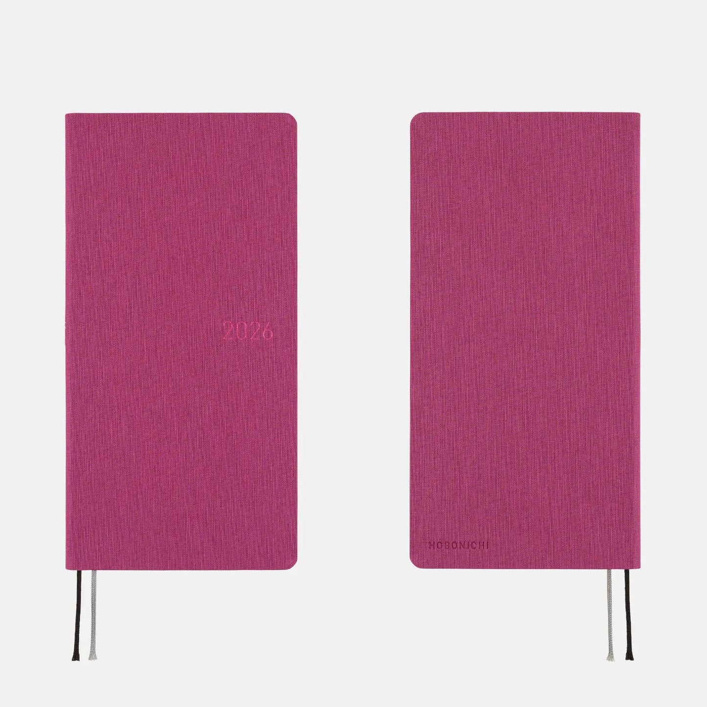 Weeks MEGA, Hobonichi Techo 2026 Colors: Peony Purple Weeks Mega Hardcover Book / Weekly Horizontal / Jan start / Mon start - English Edition