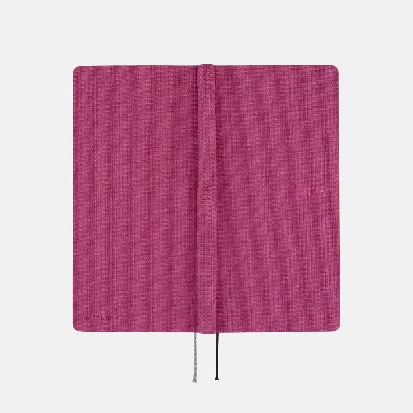 Weeks MEGA, Hobonichi Techo 2026 Colors: Peony Purple Weeks Mega Hardcover Book / Weekly Horizontal / Jan start / Mon start - English Edition
