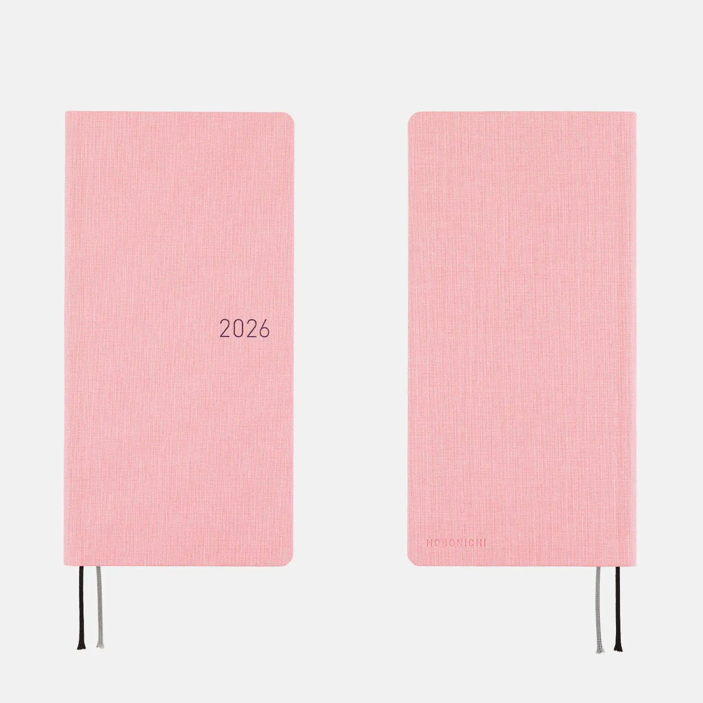 Hobonichi Techo 2026 Colors: Strawberry Milk Weeks Hardcover Book / Weekly Horizontal / Jan start / Mon start - English Edition