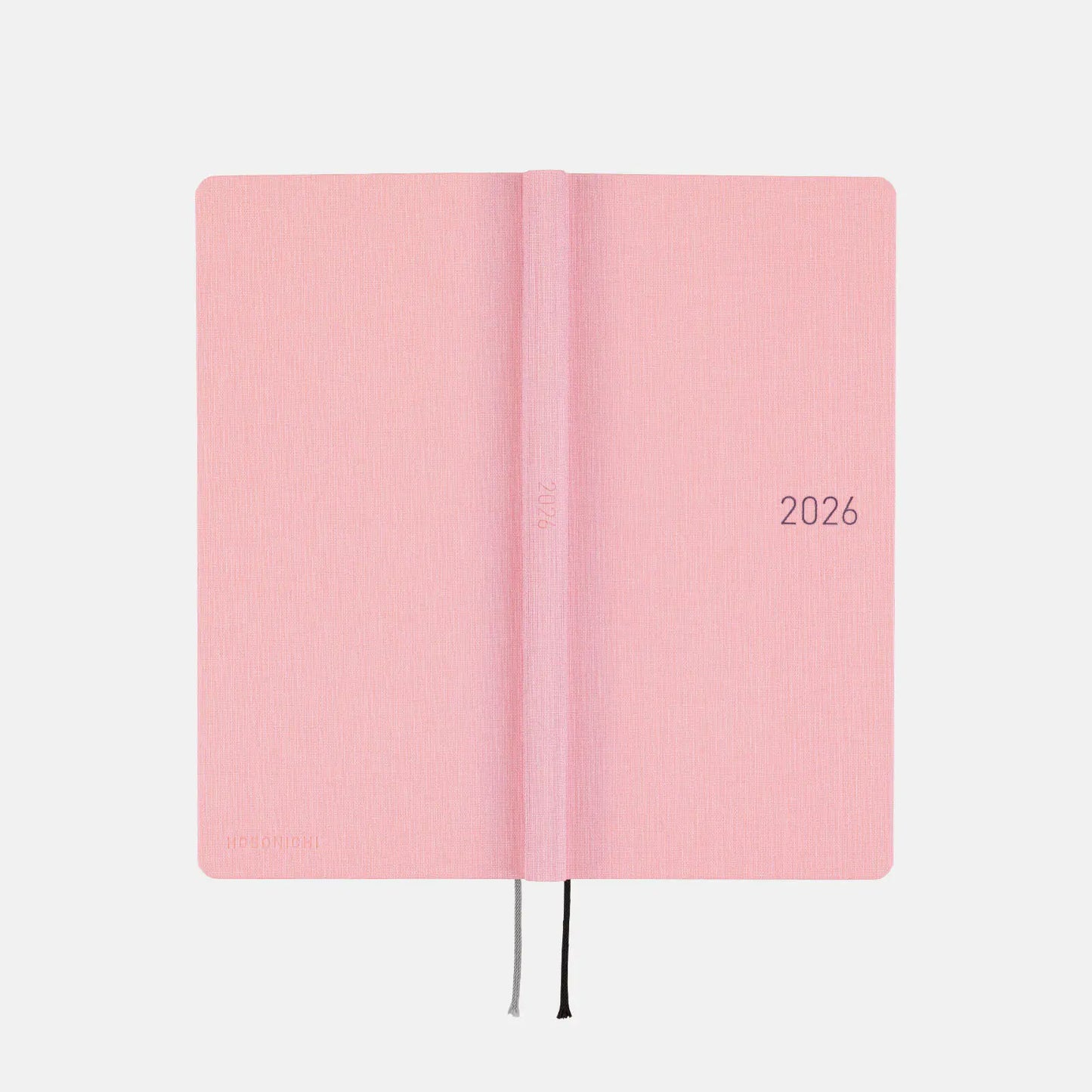 Hobonichi Techo 2026 Colors: Strawberry Milk Weeks Hardcover Book / Weekly Horizontal / Jan start / Mon start - English Edition