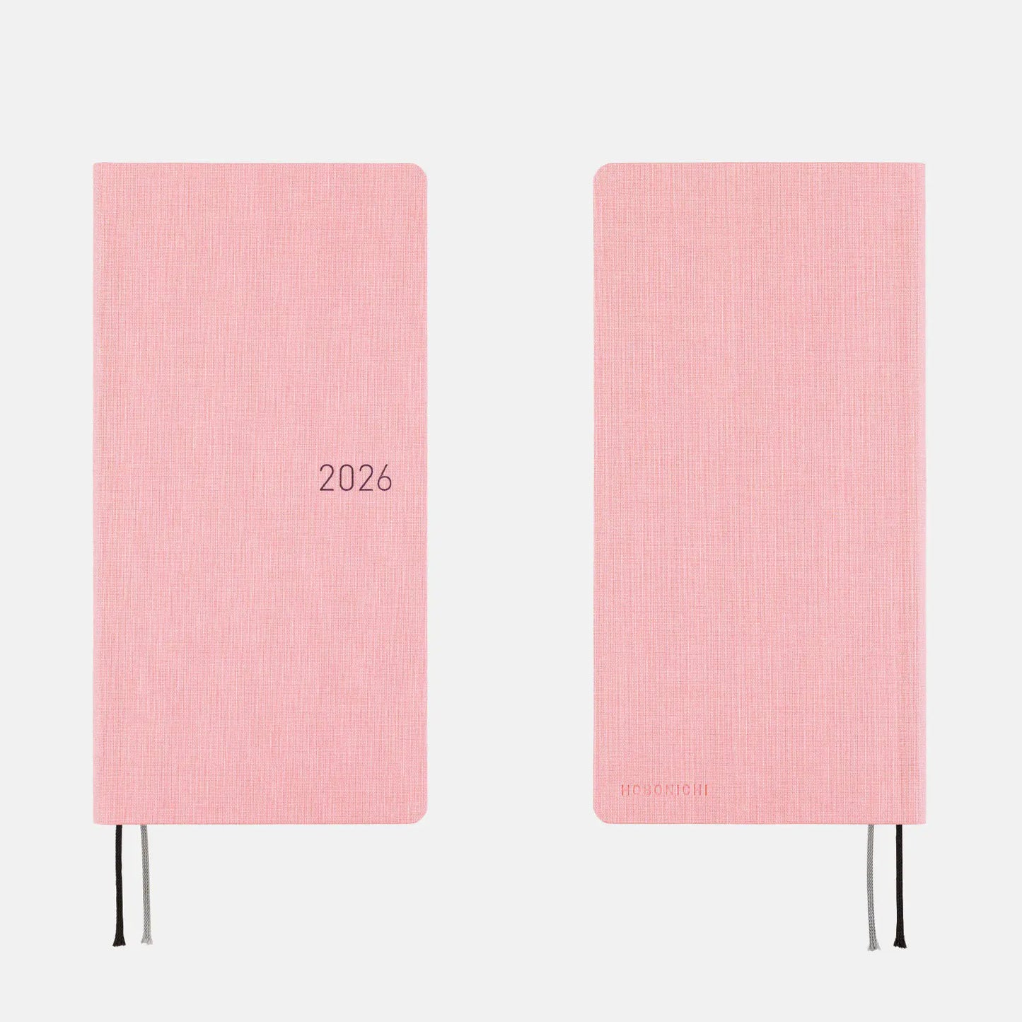 Weeks MEGA, Hobonichi Techo 2026 Colors: Strawberry Milk Weeks Mega Hardcover Book / Weekly Horizontal / Jan start / Mon start - English Edition
