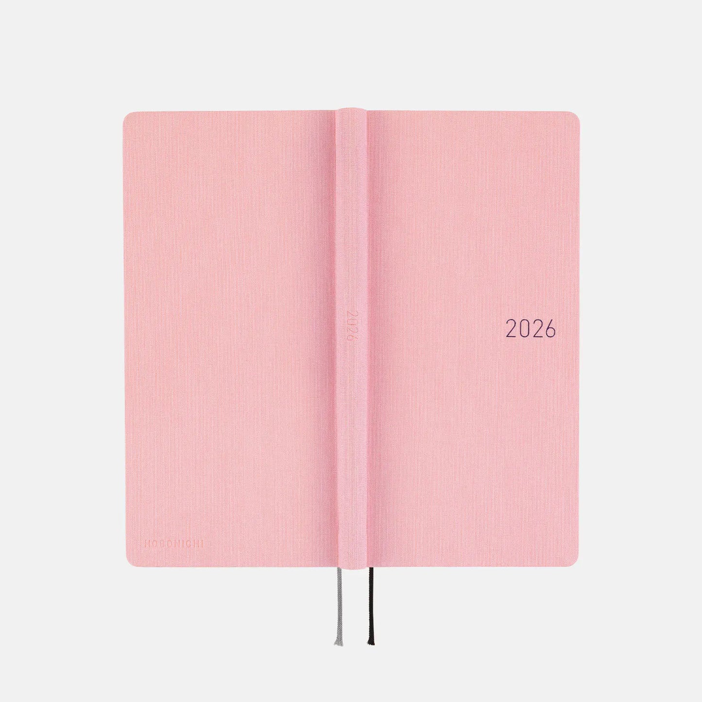 Weeks MEGA, Hobonichi Techo 2026 Colors: Strawberry Milk Weeks Mega Hardcover Book / Weekly Horizontal / Jan start / Mon start - English Edition