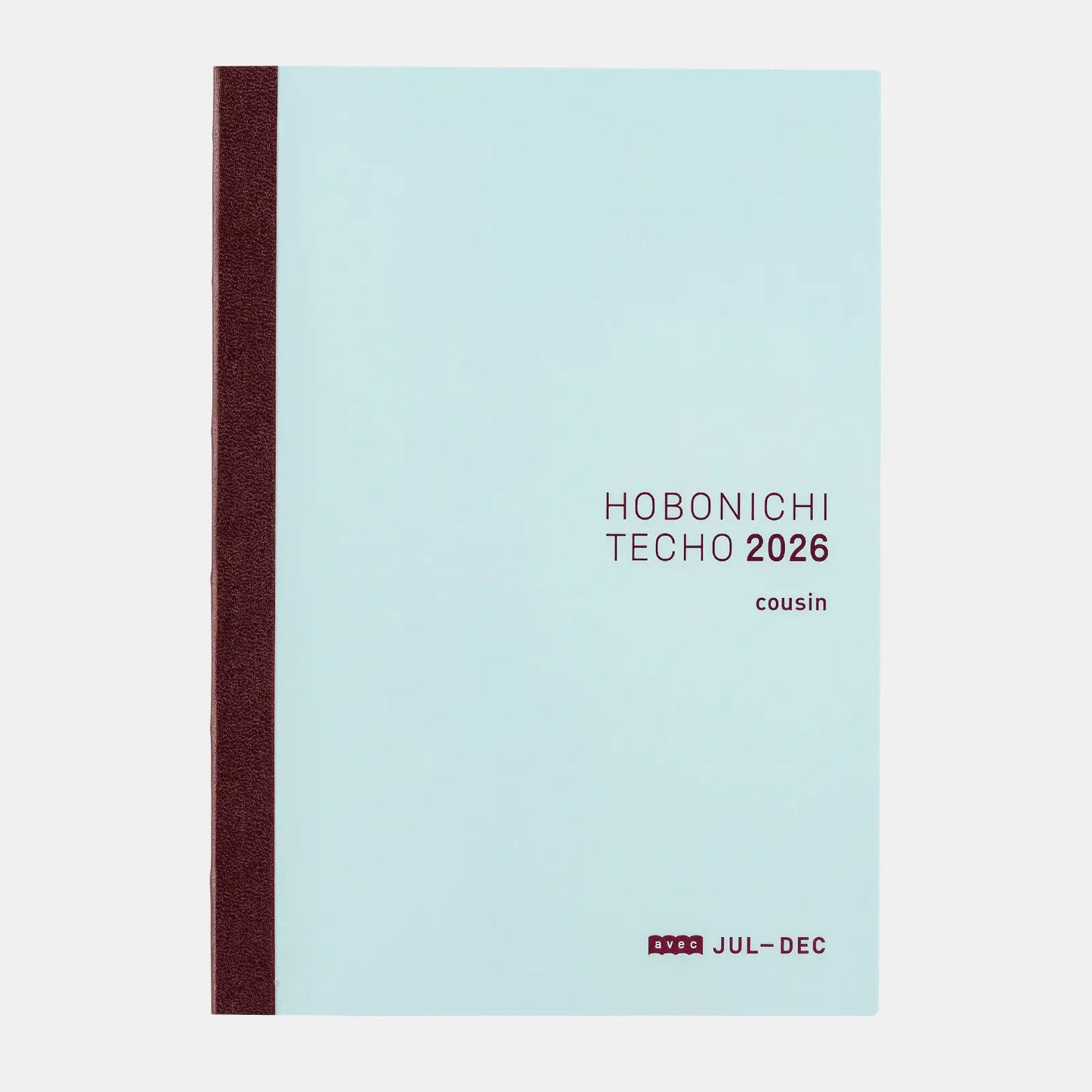 Hobonichi Techo 2026 Cousin Avec Book (July Start) A5 Size / Daily Single 6-month book / Jul start / Mon start