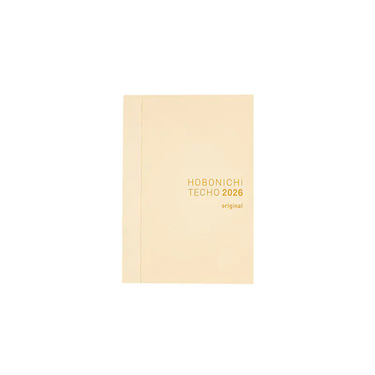 PRE-ORDER Hobonichi Techo 2026 English Original Book (January Start) A6 Size / Daily / Jan start / Mon start - English Edition