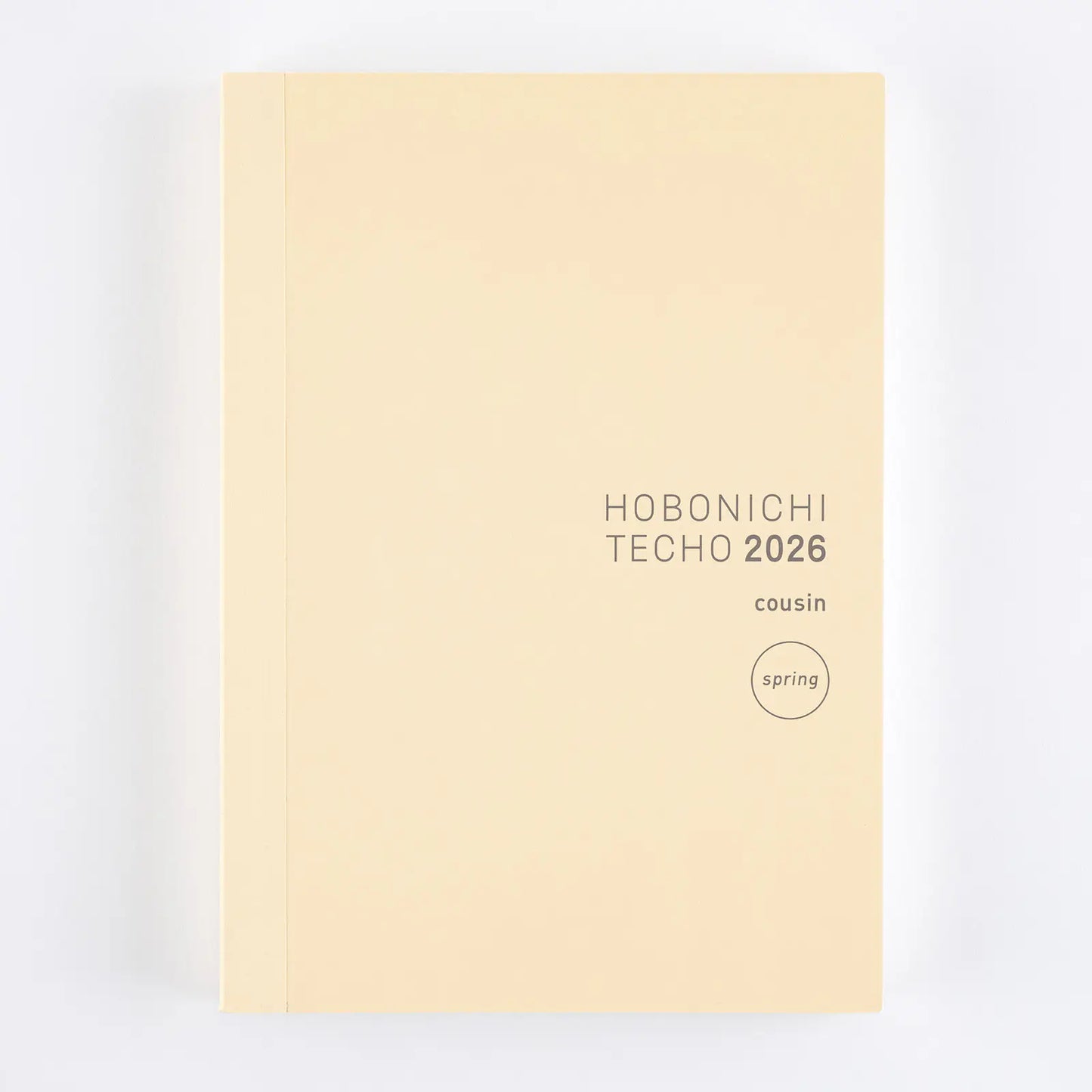 Hobonichi Techo 2026 Spring April Start - Hobonichi Techo 2026 Japanese Cousin Book (April Start) A5 Size / Daily / Apr start / Mon start - Japanese Edition