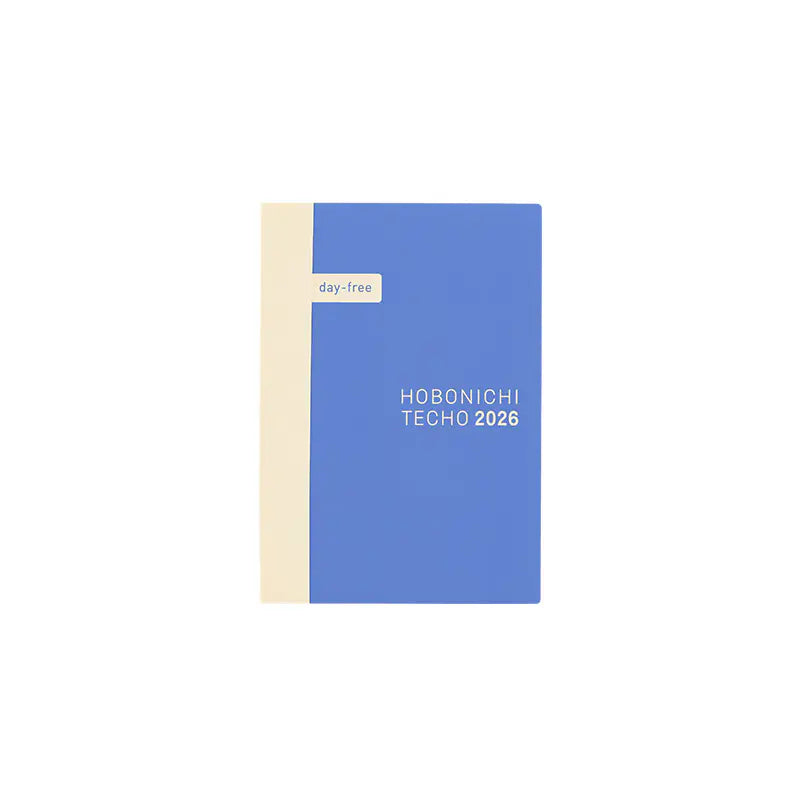 PRE-ORDER Hobonichi Techo 2026 Japanese Day-Free Book (January Start) A6 size / Monthly / Jan start / Mon start