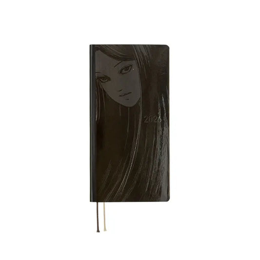 PRE-ORDER Hobonichi Techo 2026 Junji Ito: Tomie - Haunting Beauty Weeks Hardcover Book / Weekly Horizontal / Jan start / Mon start - English Edition