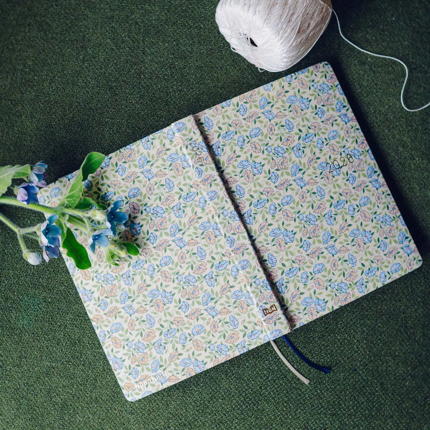 PRE-ORDER Hobonichi Techo 2026 Liberty Fabrics: Sasha Kiora HON  / A6 Size / Daily / Jan start / Mon start - English Edition