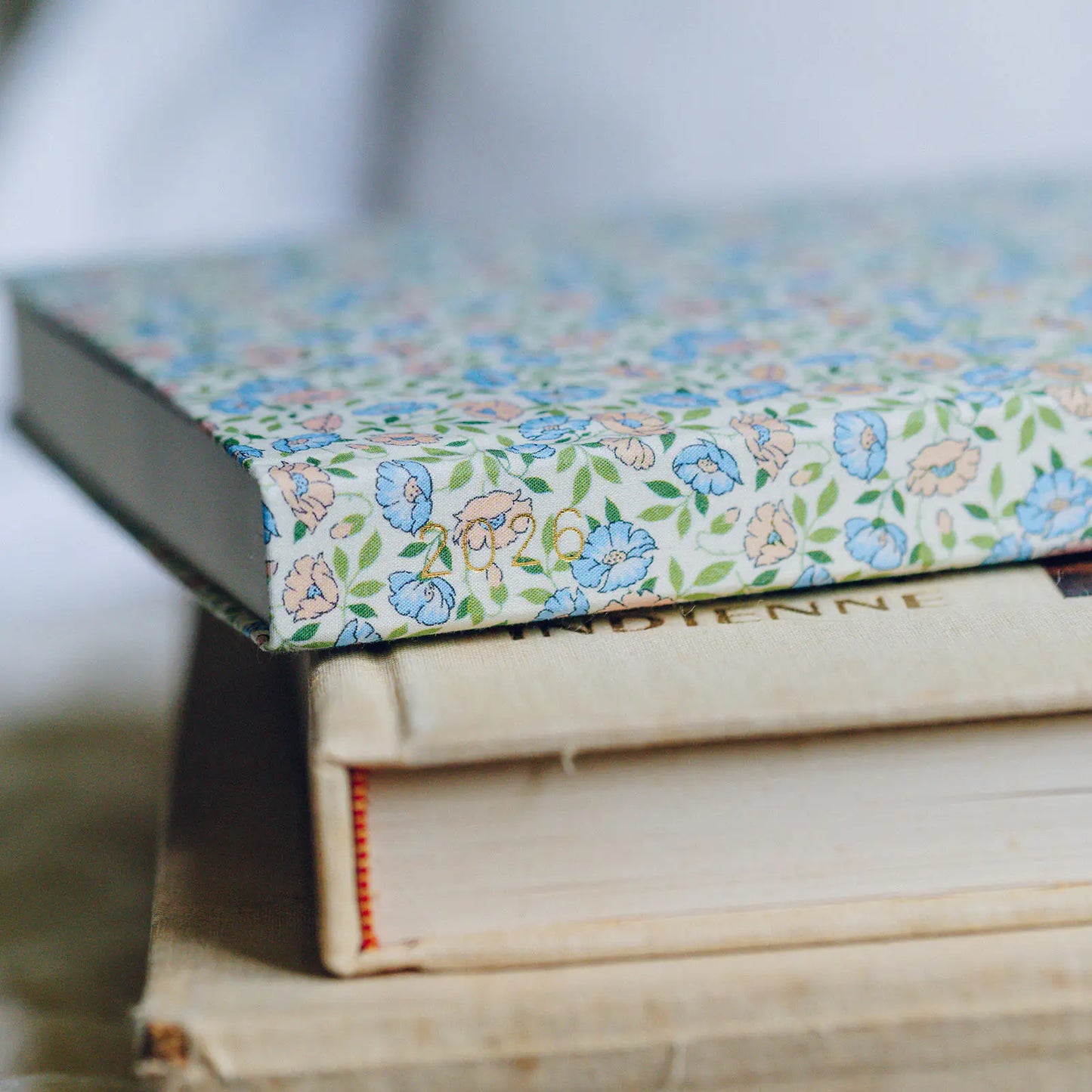PRE-ORDER Hobonichi Techo 2026 Liberty Fabrics: Sasha Kiora HON / A5 Size / Daily / Jan start / Mon start - English Edition