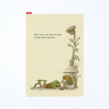 Hobonichi Techo 2026 Loft Exclusives edition - Frog and Toad A5 Cousin Size Cover (Frog and Toad Are Friends) with Pencil Board