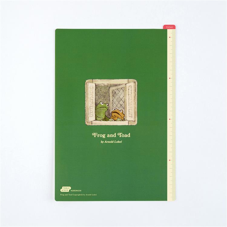Hobonichi Techo 2026 Loft Exclusives edition - Frog and Toad A5 Cousin Size Cover (Frog and Toad Are Friends) with Pencil Board