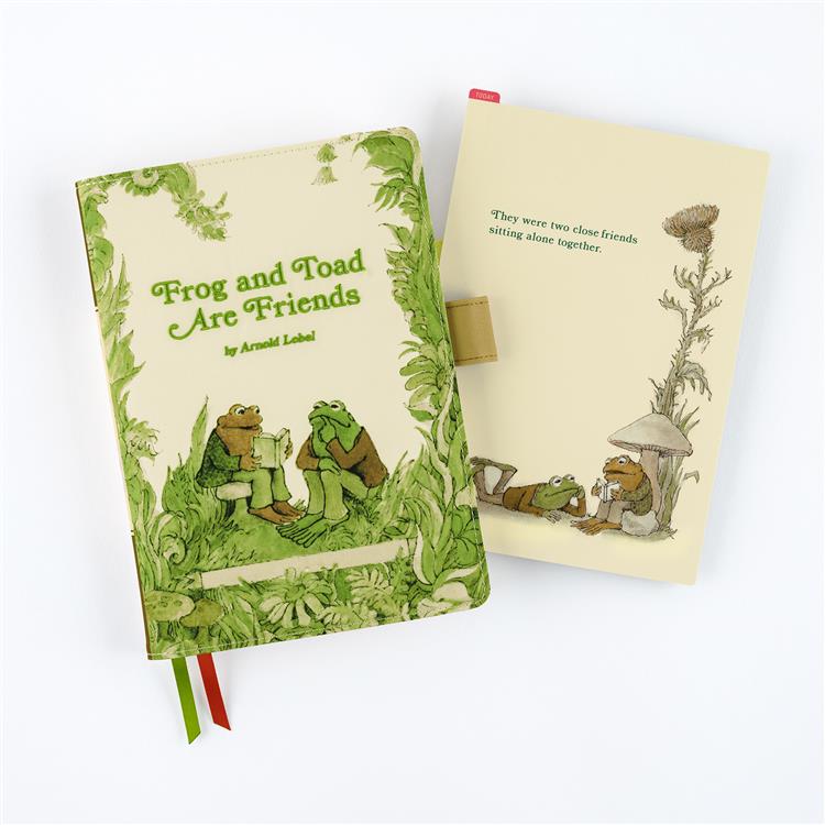 Hobonichi Techo 2026 Loft Exclusives edition - Frog and Toad A5 Cousin Size Cover (Frog and Toad Are Friends) with Pencil Board