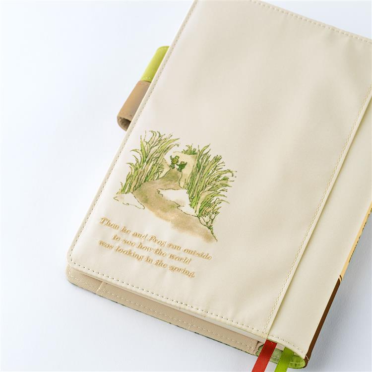 Hobonichi Techo 2026 Loft Exclusives edition - Frog and Toad A5 Cousin Size Cover (Frog and Toad Are Friends) - Cover Only