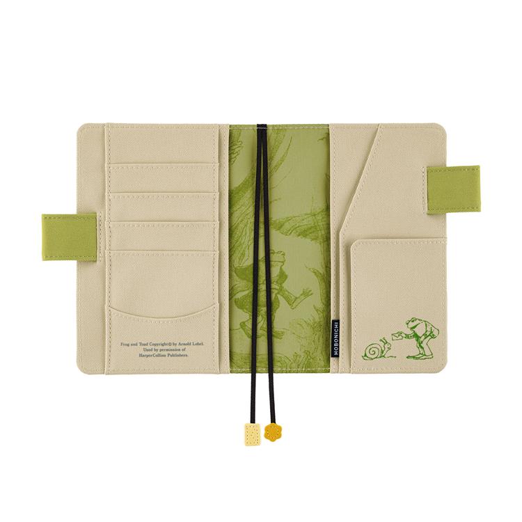 Hobonichi Techo 2026 Loft Exclusives edition - Frog and Toad A6 Original Size Cover (The Letter) with Pencil Board