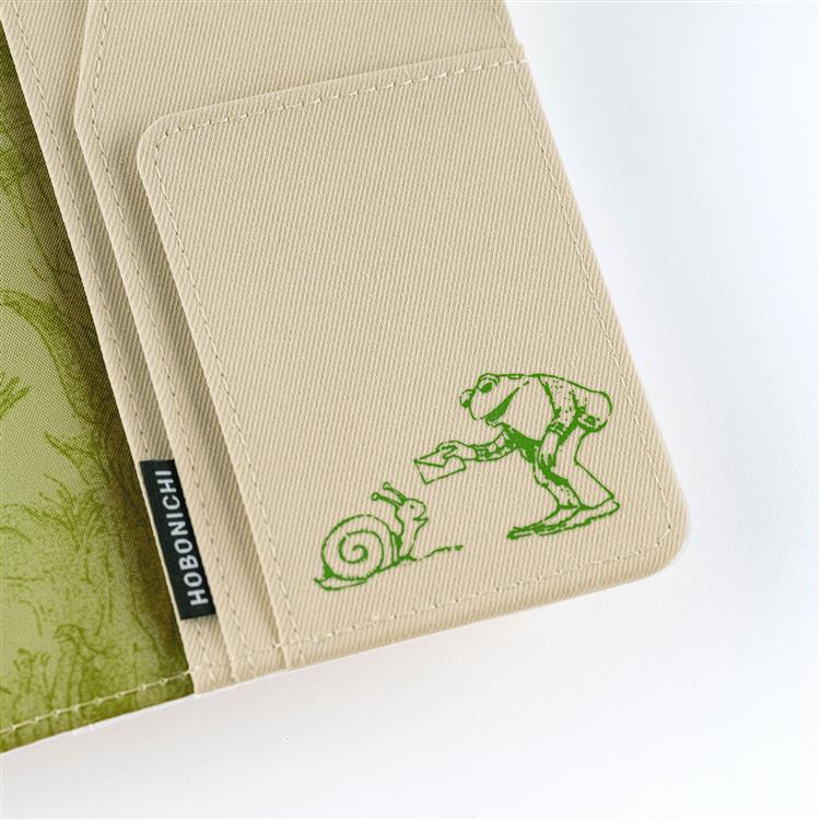 Hobonichi Techo 2026 Loft Exclusives edition - Frog and Toad A6 Original Size Cover (The Letter) with Pencil Board